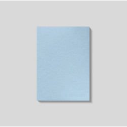 Ruled notebook Naked A5 - mishmash - Light Blue softcover