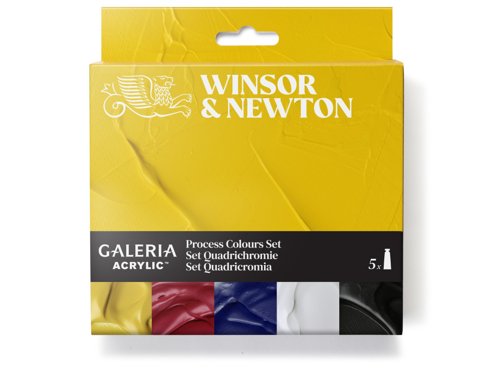 Set of acrylic paints Gallery - Winsor & Newton - CMYK 6 pcs.