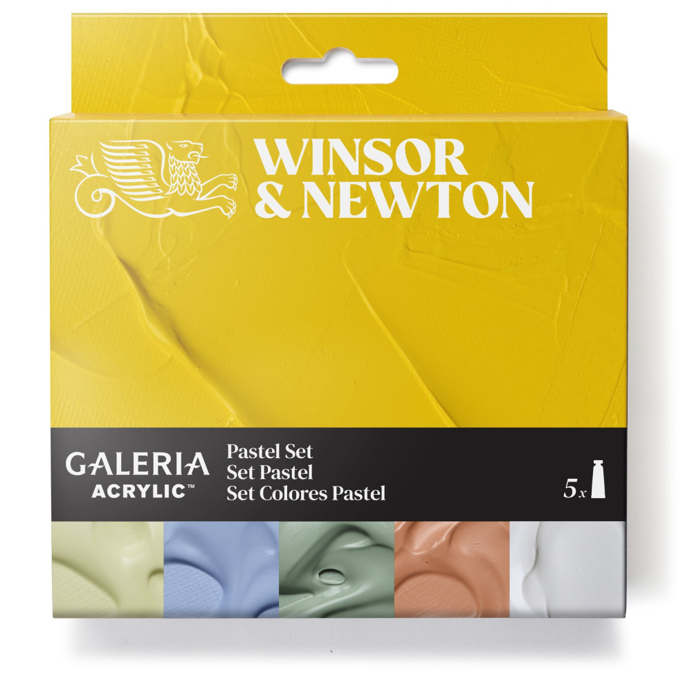 Set of acrylic paints Gallery - Winsor & Newton - Pastel 6 pcs.