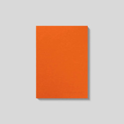 Notatnik gładki Naked A5 - mishmash - Orange
