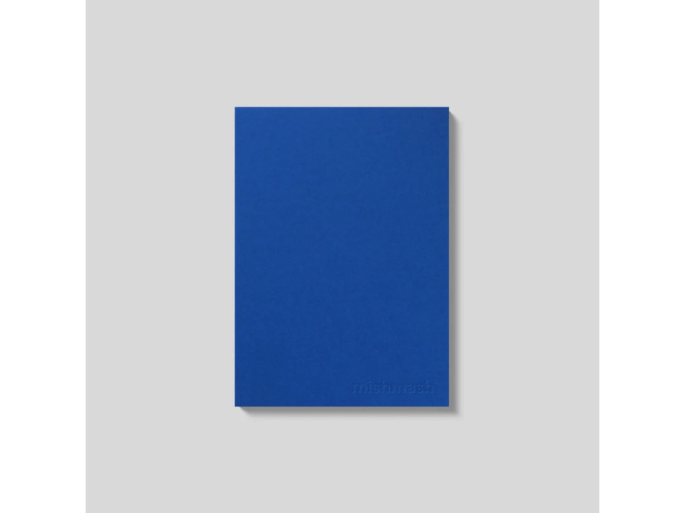 Dotted notebook Naked A5 - mishmash - Cobalt Blue softcover