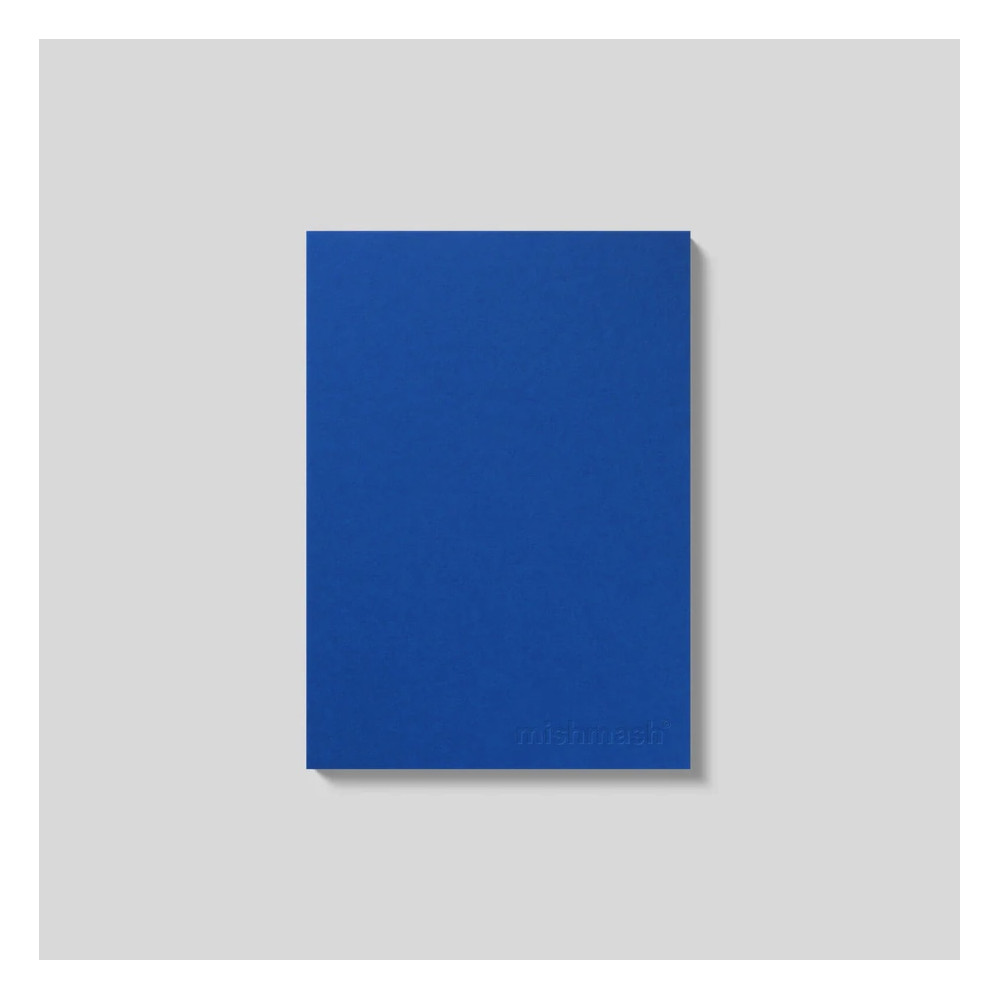 Squared notebook Naked A5 - mishmash - Cobalt Blue softcover