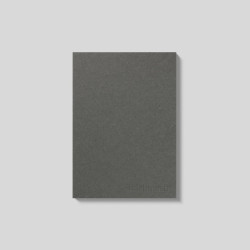 Plain notebook Naked A5 - mishmash - Slate softcover