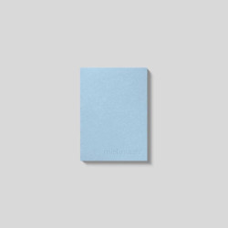 Dotted notebook Naked A6 - mishmash - Light Blue softcover
