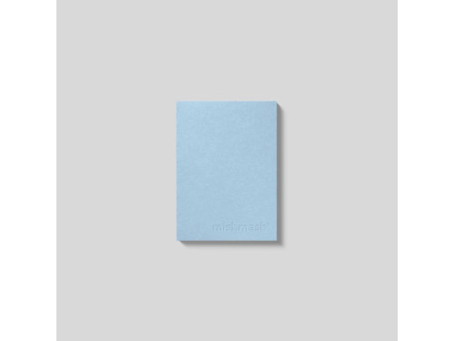 Dotted notebook Naked A6 - mishmash - Light Blue softcover