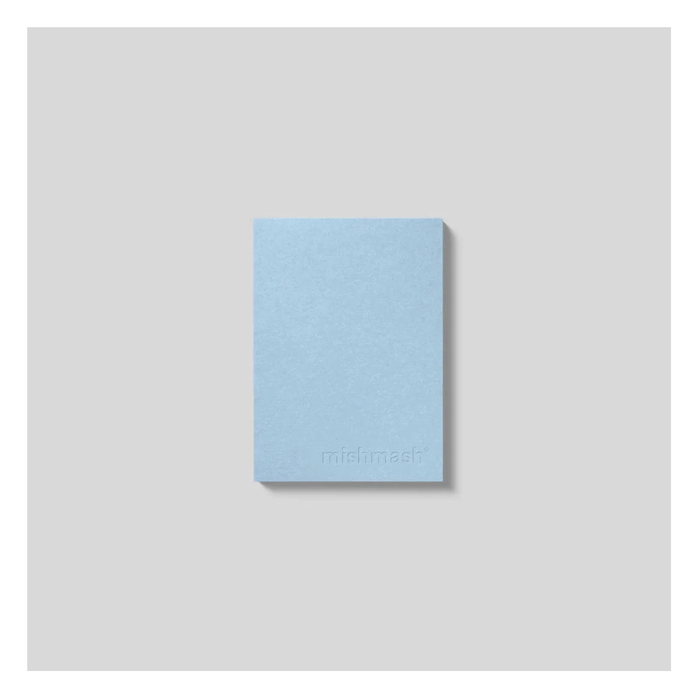 Notatnik w kropki Naked A6 - mishmash - Light Blue miękka okładka