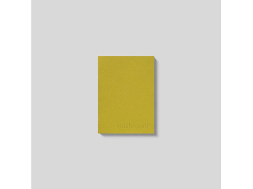 Notatnik w linie Naked A6 - mishmash - Chartreuse miękka okładka