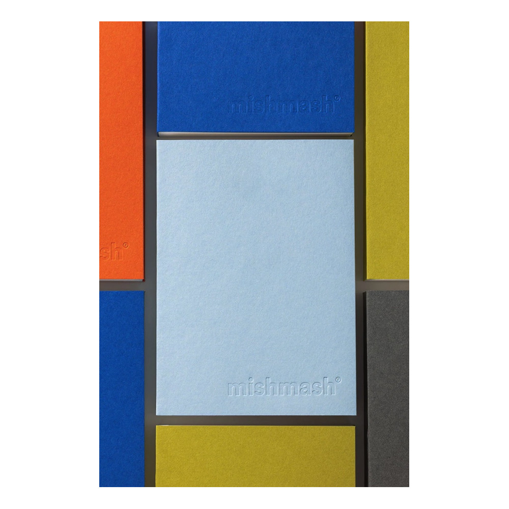 Framed notebook Naked A6 - mishmash - Chartreuse softcover