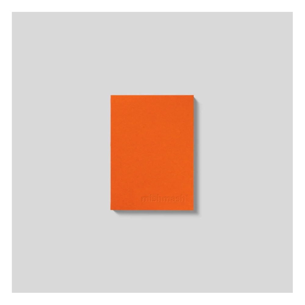 Notatnik w ramkę Naked A6 - mishmash - Orange miękka okładka