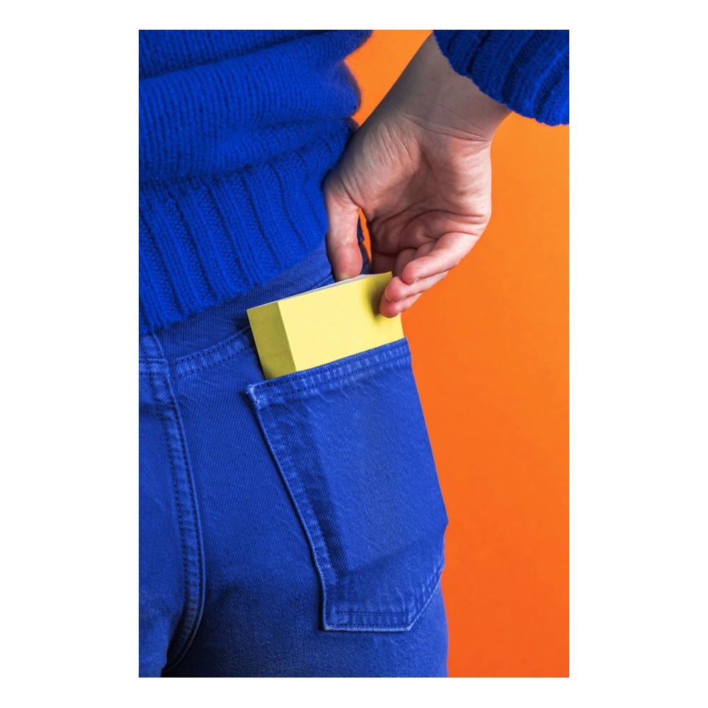 Ruled notebook Naked A6 - mishmash - Cobalt Blue softcover