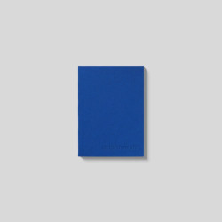 Framed notebook Naked A6 - mishmash - Cobalt Blue softcover