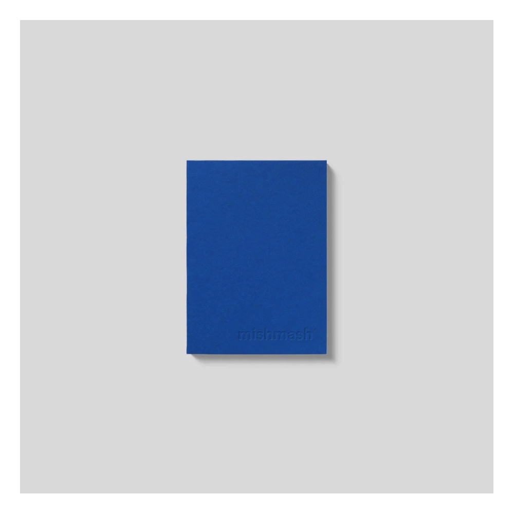 Framed notebook Naked A6 - mishmash - Cobalt Blue softcover