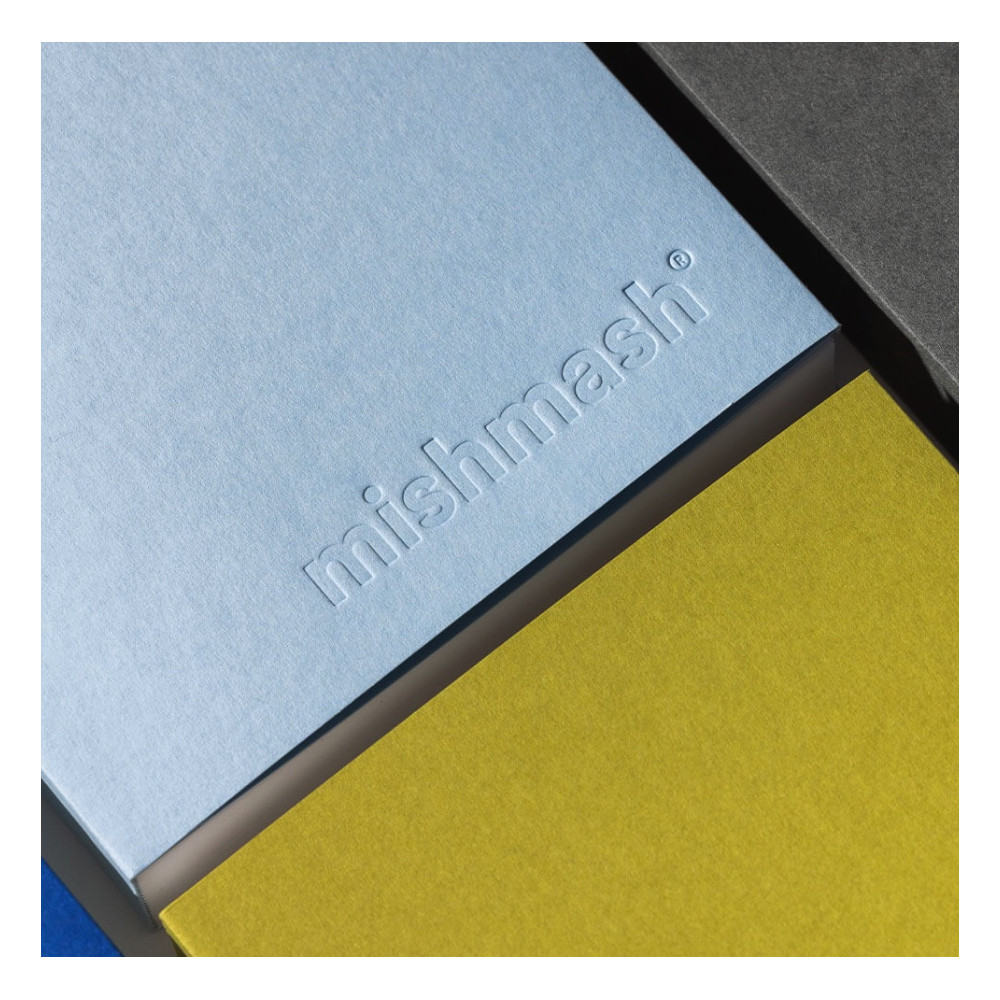 Dotted notebook Naked A6 - mishmash - Slate softcover