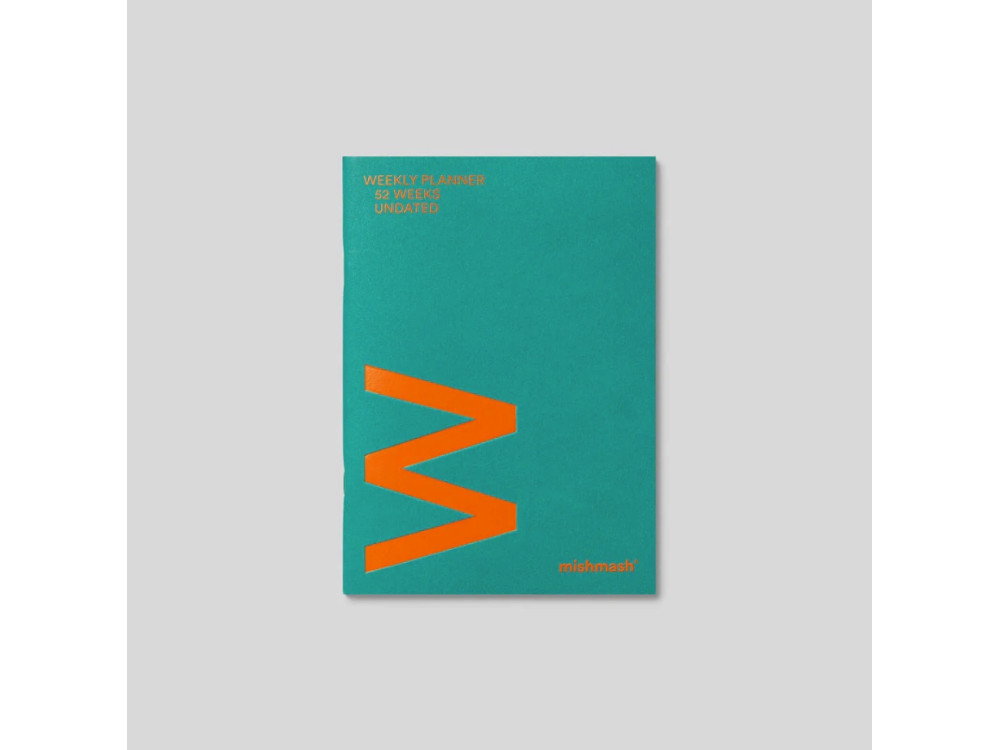 Weekly undated planner A5 - mishmash - Marrs Green