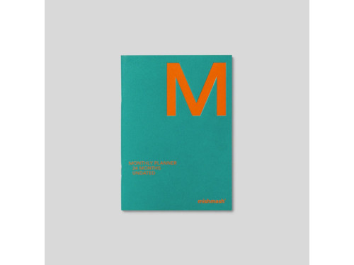 Monthly undated planner A5 - mishmash - Marrs Green
