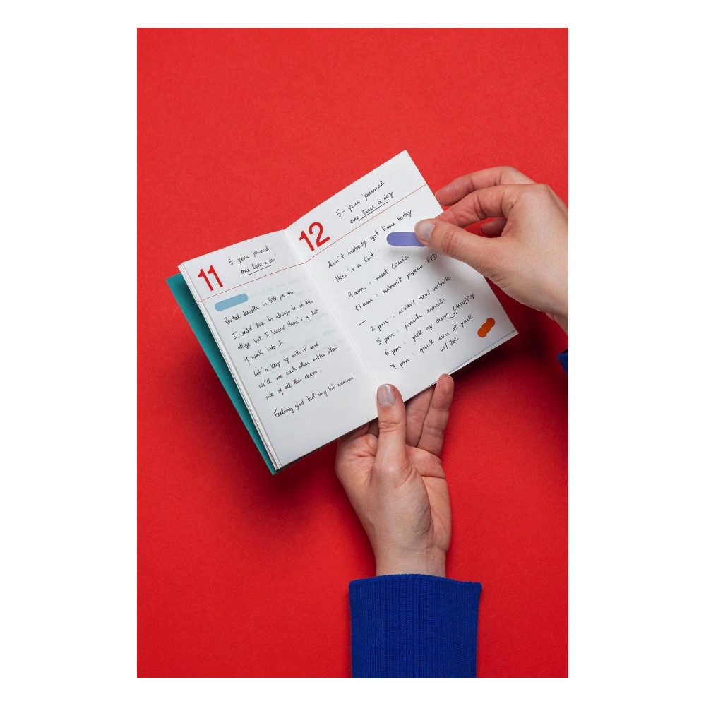 Daily undated planner A6 - mishmash - Marrs Green