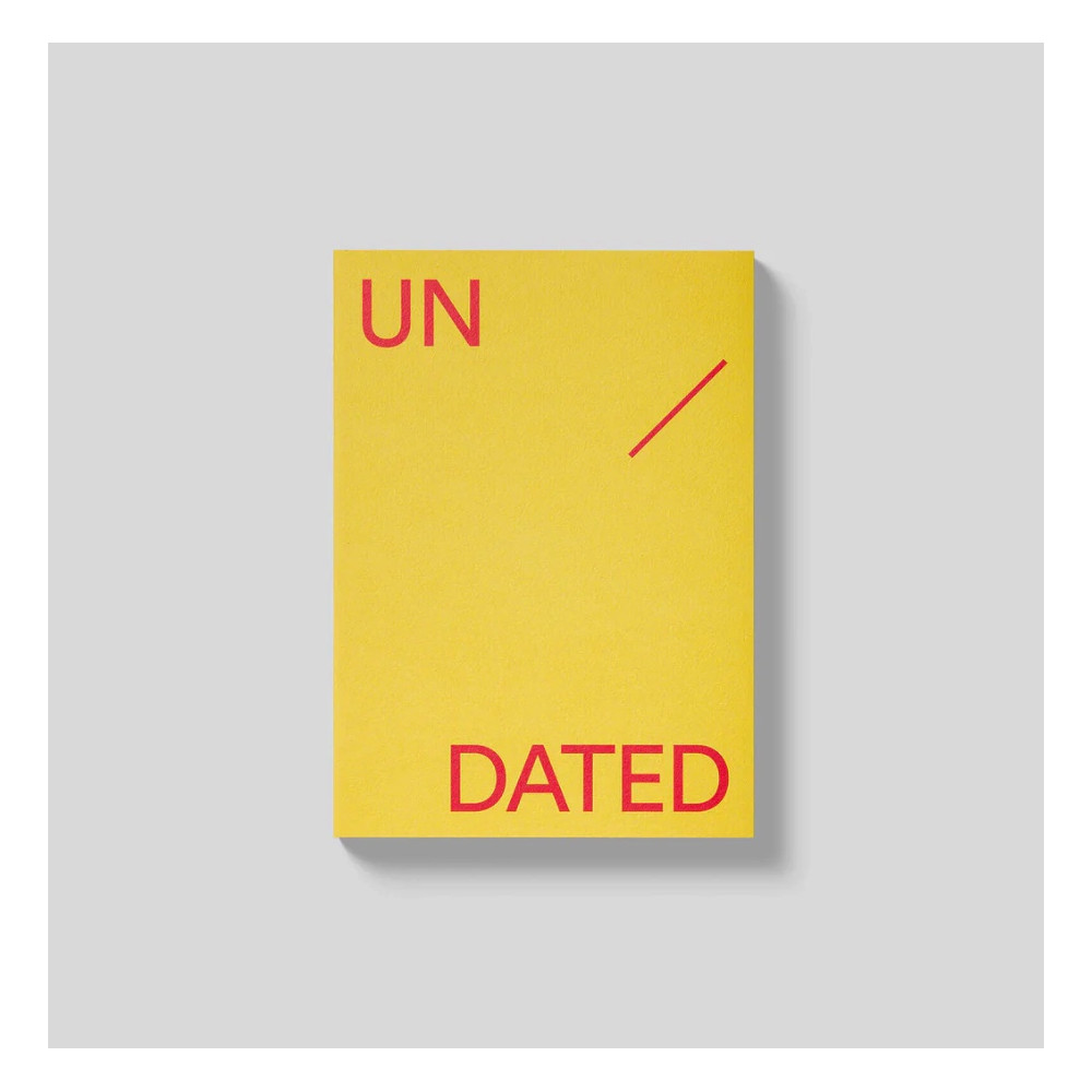 Time-block undated planner A5 - mishmash - Lemon