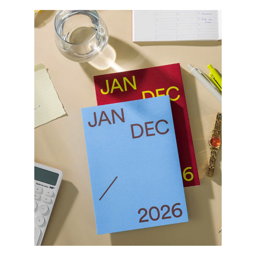 Notes planner 2026 A5 - mishmash - Cherry