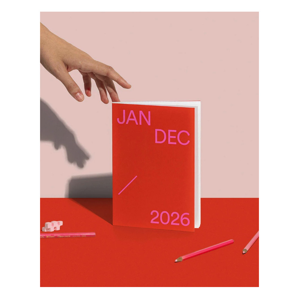 Planer z notatnikiem 2026 A5 - mishmash - Glacier