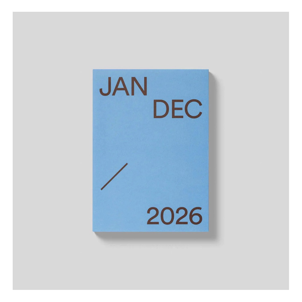 Planer z notatnikiem 2026 A5 - mishmash - Glacier