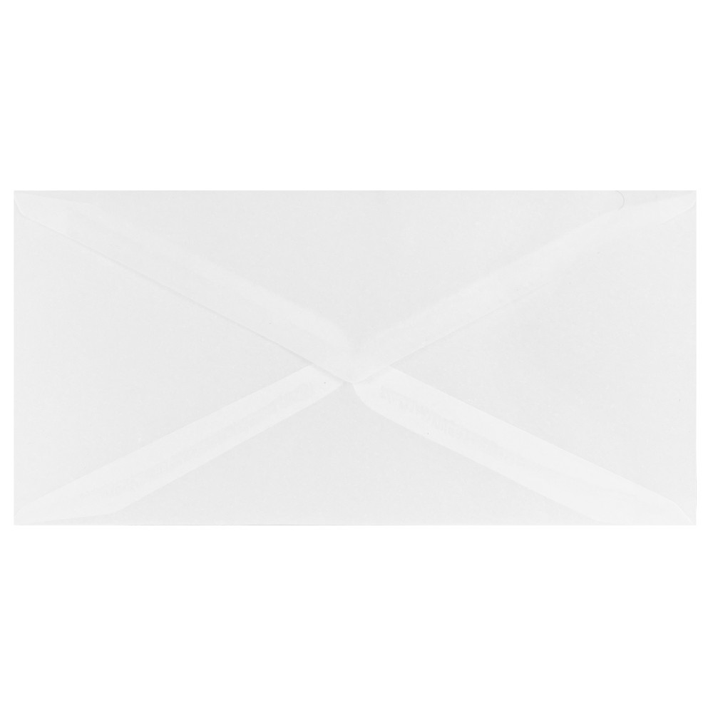 Koperta z kalki Cleartrans 110 g - DL White biała