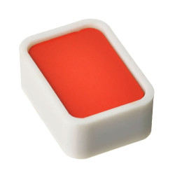 Shin-Gansai watercolor paint pan - Holbein - N302 Vermilion Hue