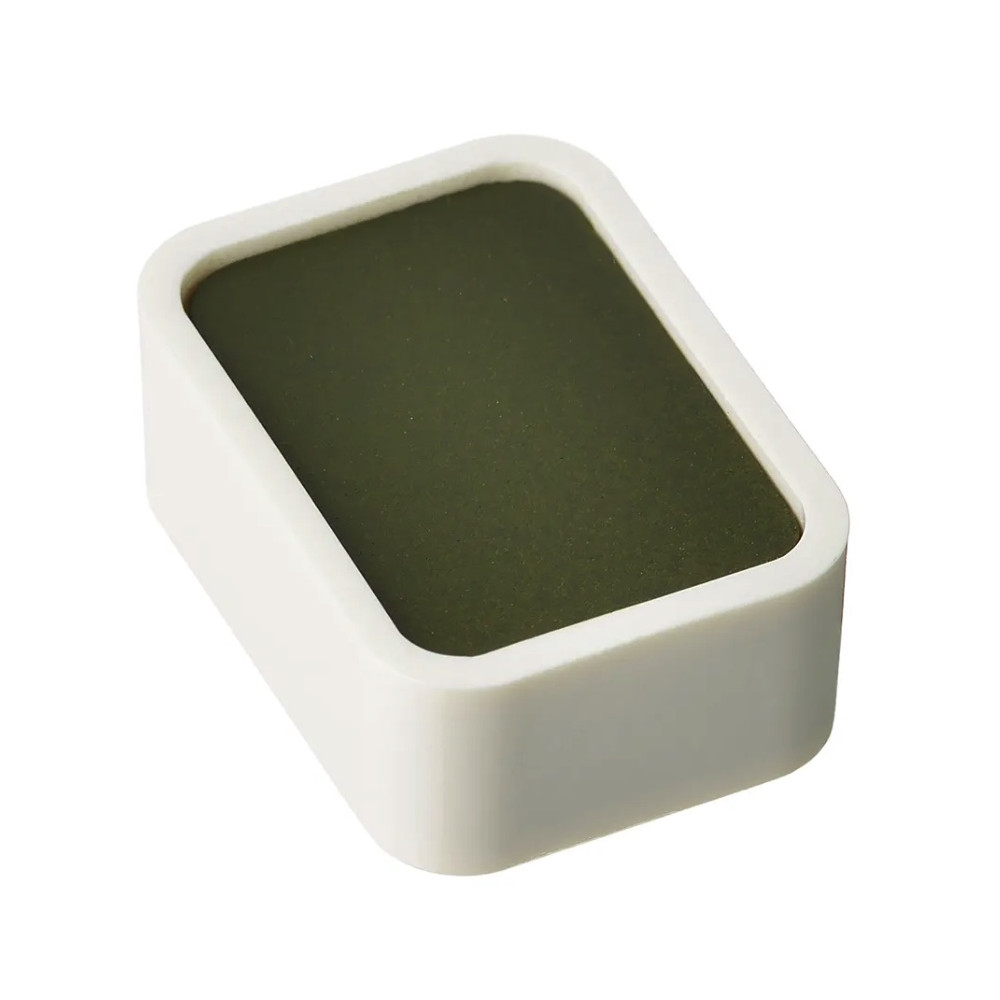 Farba akwarelowa w kostce Shin-Gansai - Holbein - N311 Olive Green