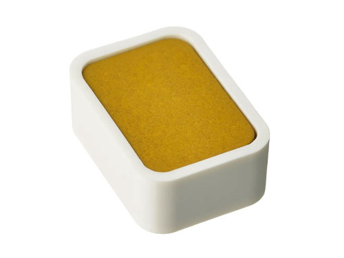 Shin-Gansai watercolor paint pan - Holbein - N320 Yellow Ochre