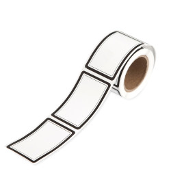 Stickers on a roll - DpCraft - 2,5 x 4 cm 100 pcs.