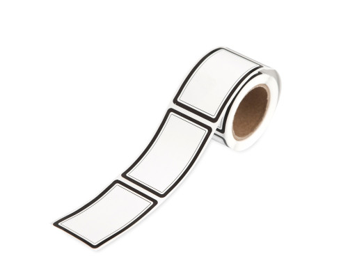 Stickers on a roll - DpCraft - 2,5 x 4 cm 100 pcs.