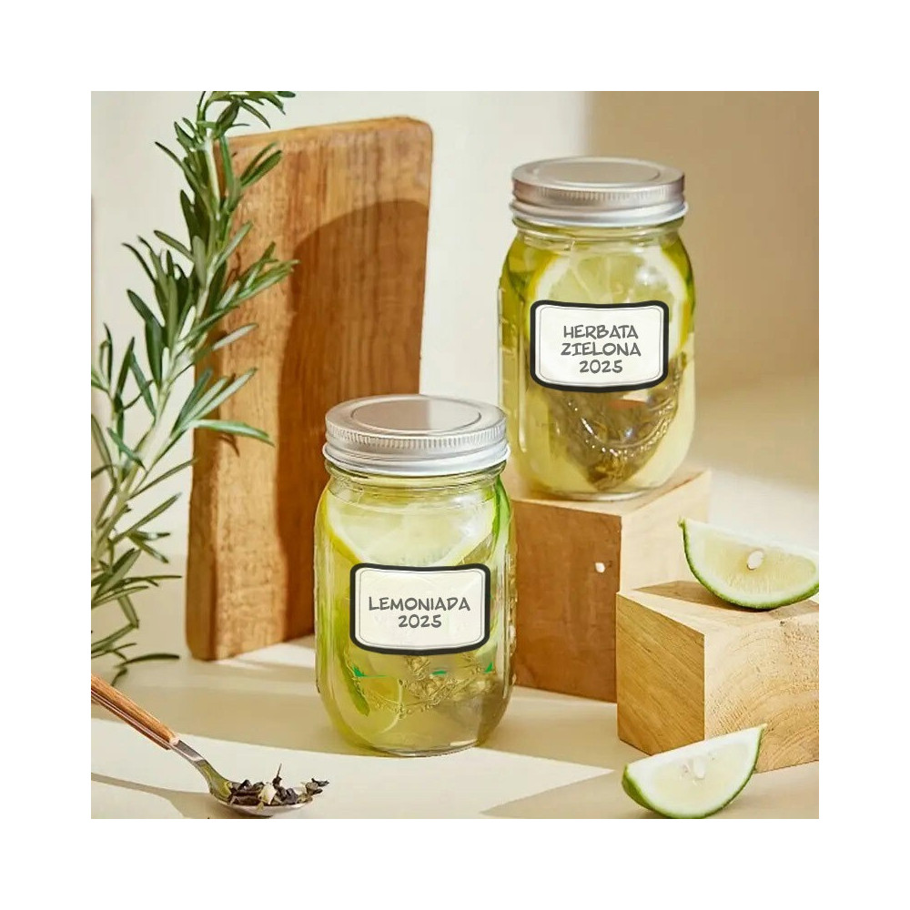 Naklejki na rolce - DpCraft - 2,5 x 4 cm 100 szt.