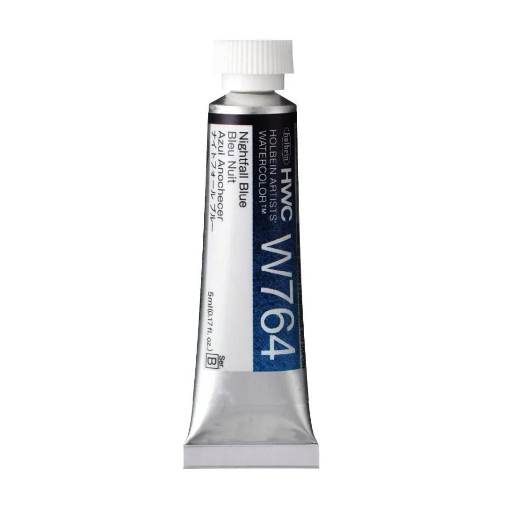 Artists' Watercolor paint - Holbein - Nightfall Blue 5 ml