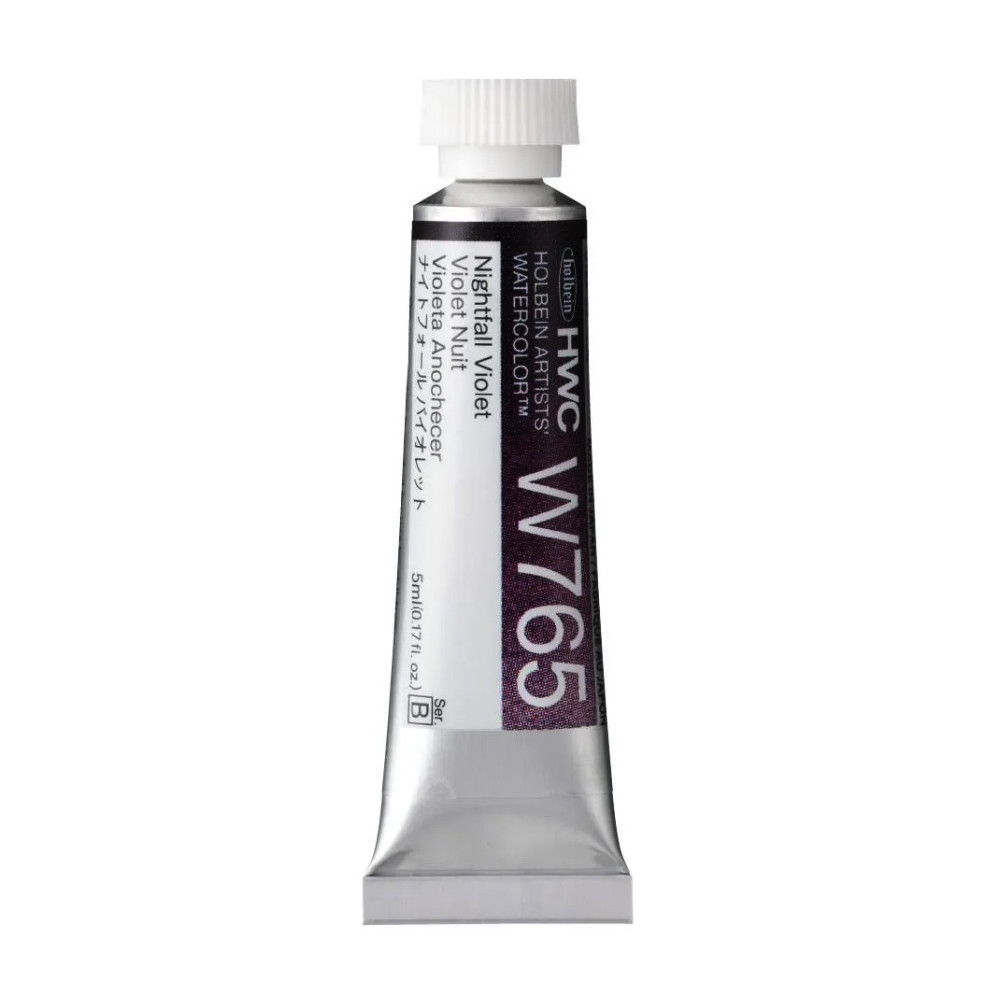 Farba akwarelowa Artists’ Watercolor - Holbein - Nightfall Violet 5 ml