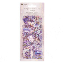 Foil stickers Fairies - DpCraft - Amethyst 6 sheets