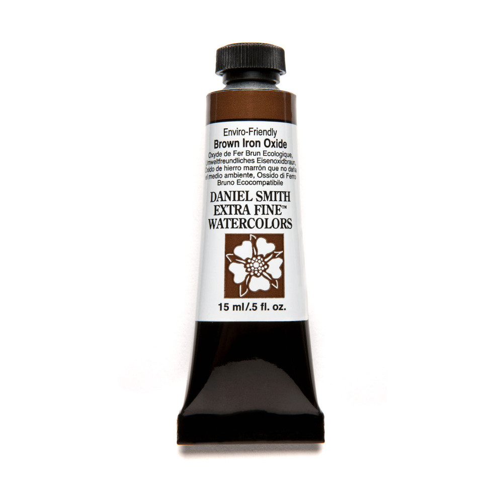 Farba akwarelowa Extra Fine - Daniel Smith - Enviro Friendly Brown Iron Oxide 15 ml