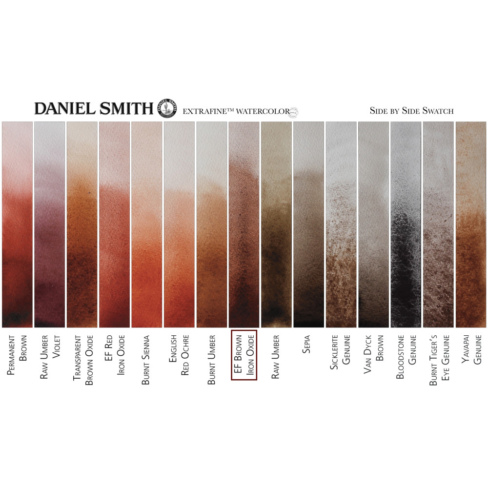 Farba akwarelowa Extra Fine - Daniel Smith - Enviro Friendly Brown Iron Oxide 15 ml