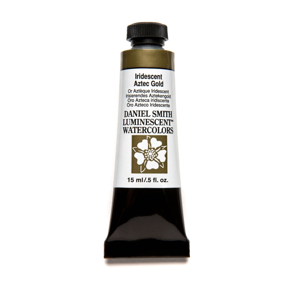 Extra Fine Luminescent Watercolor paint - Daniel Smith - Iridescent Aztec Gold 15 ml