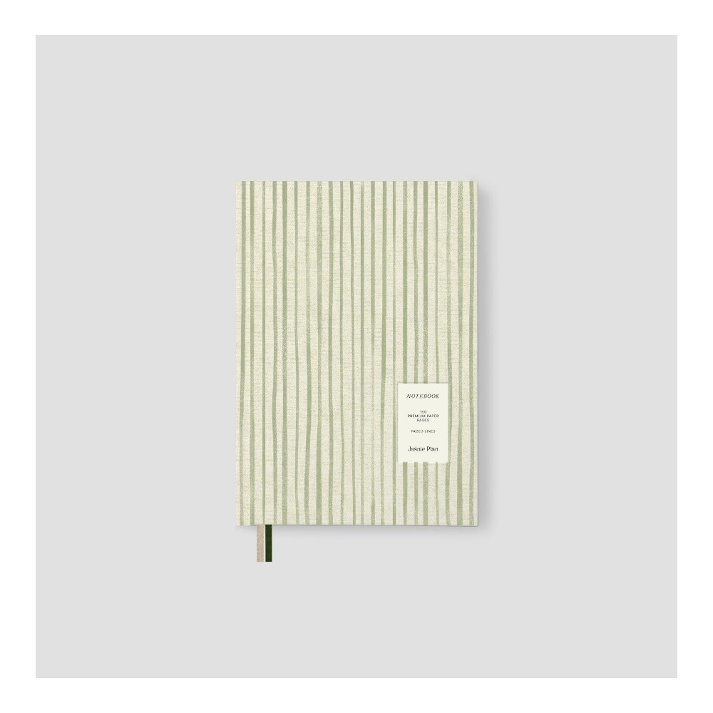 Meadow Notebook A5 - Jaśnie plan - green