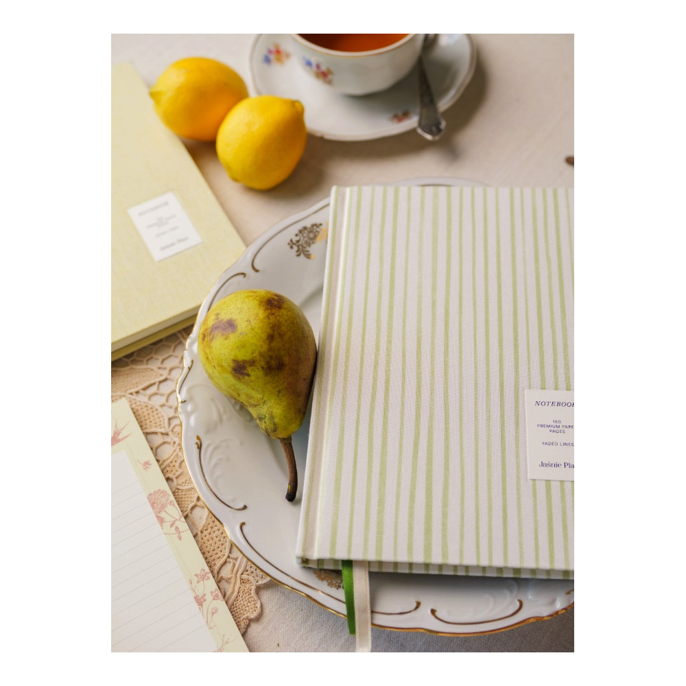 Meadow Notebook A5 - Jaśnie plan - green