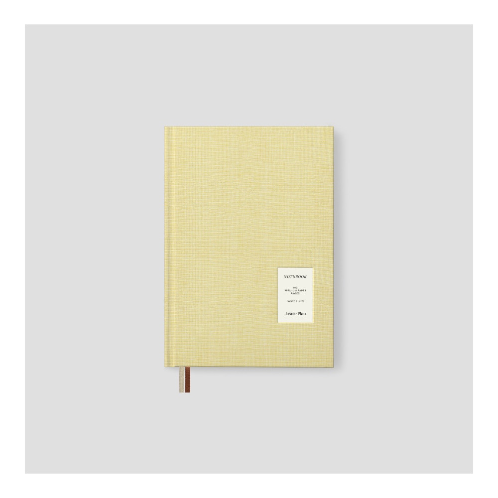 Sunflower Notebook A5 - Jaśnie plan - yellow