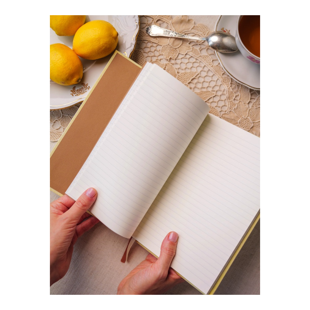 Sunflower Notebook A5 - Jaśnie plan - yellow