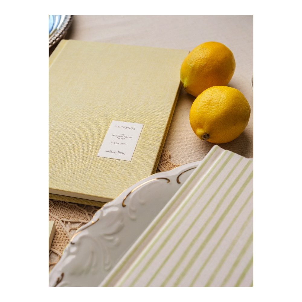 Sunflower Notebook A5 - Jaśnie plan - yellow
