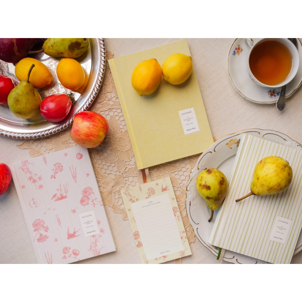 Mini Pad Jaśnie Lista 10 x 16 cm - Jaśnie Plan - żółty