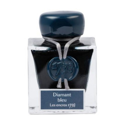 1670 Ink bottle - J.Herbin - Diamant Bleu 50 ml