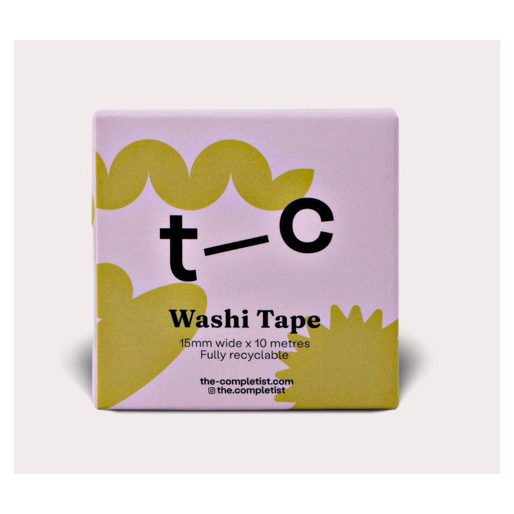 Taśma papierowa washi Damson - The Completist. - 15 mm x 10 m