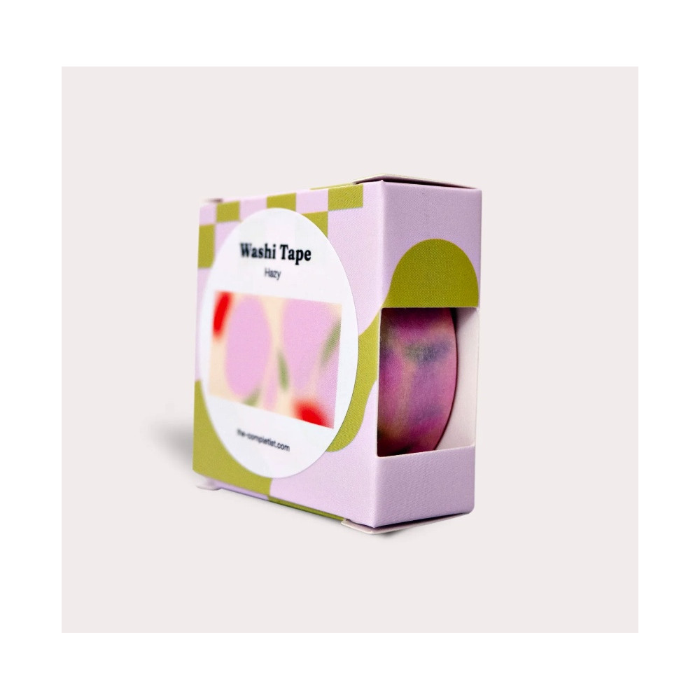 Taśma papierowa washi Hazy - The Completist. - 15 mm x 10 m