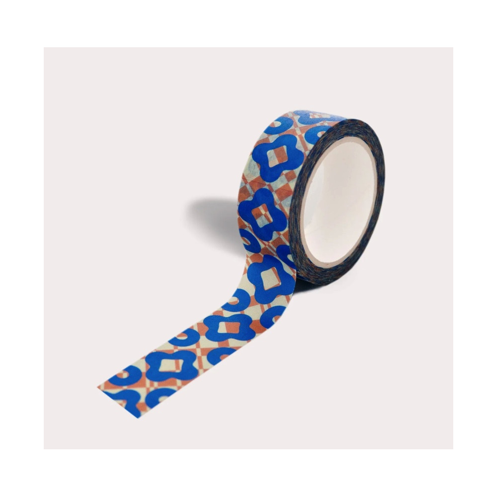 Washi paper tape Palau - The Completist. - 15 mm x 10 m