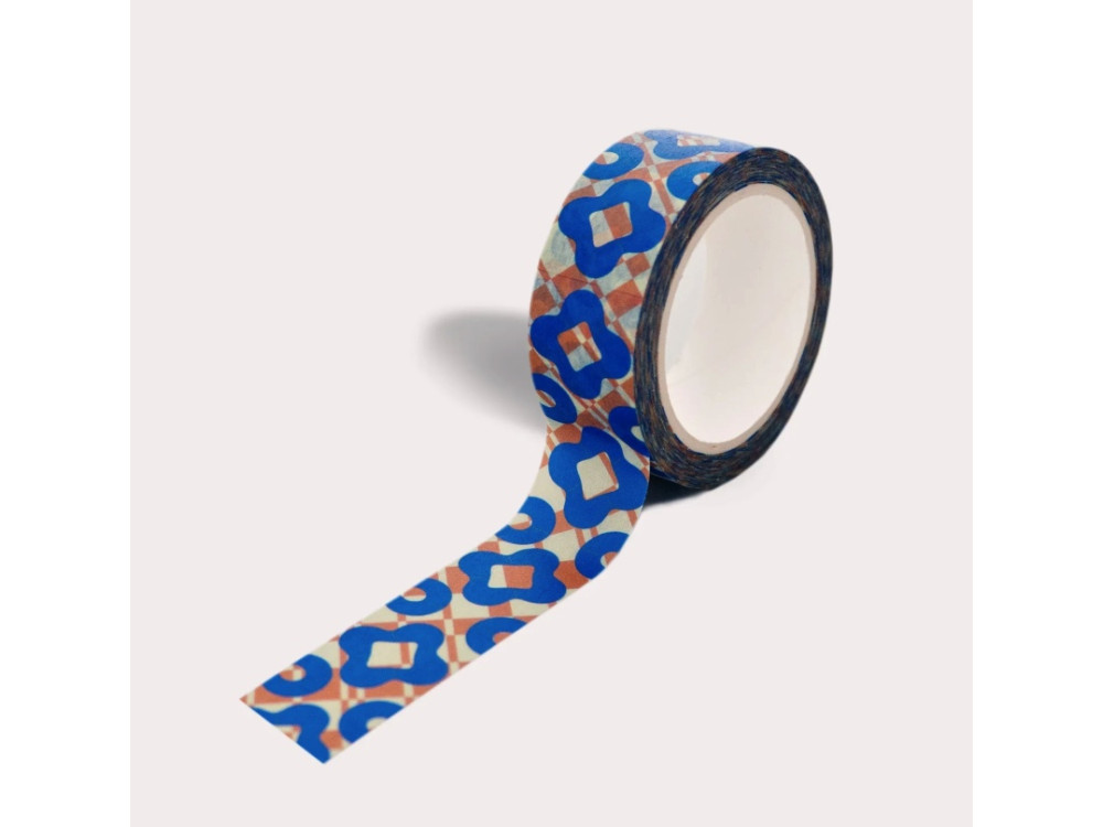 Washi paper tape Palau - The Completist. - 15 mm x 10 m