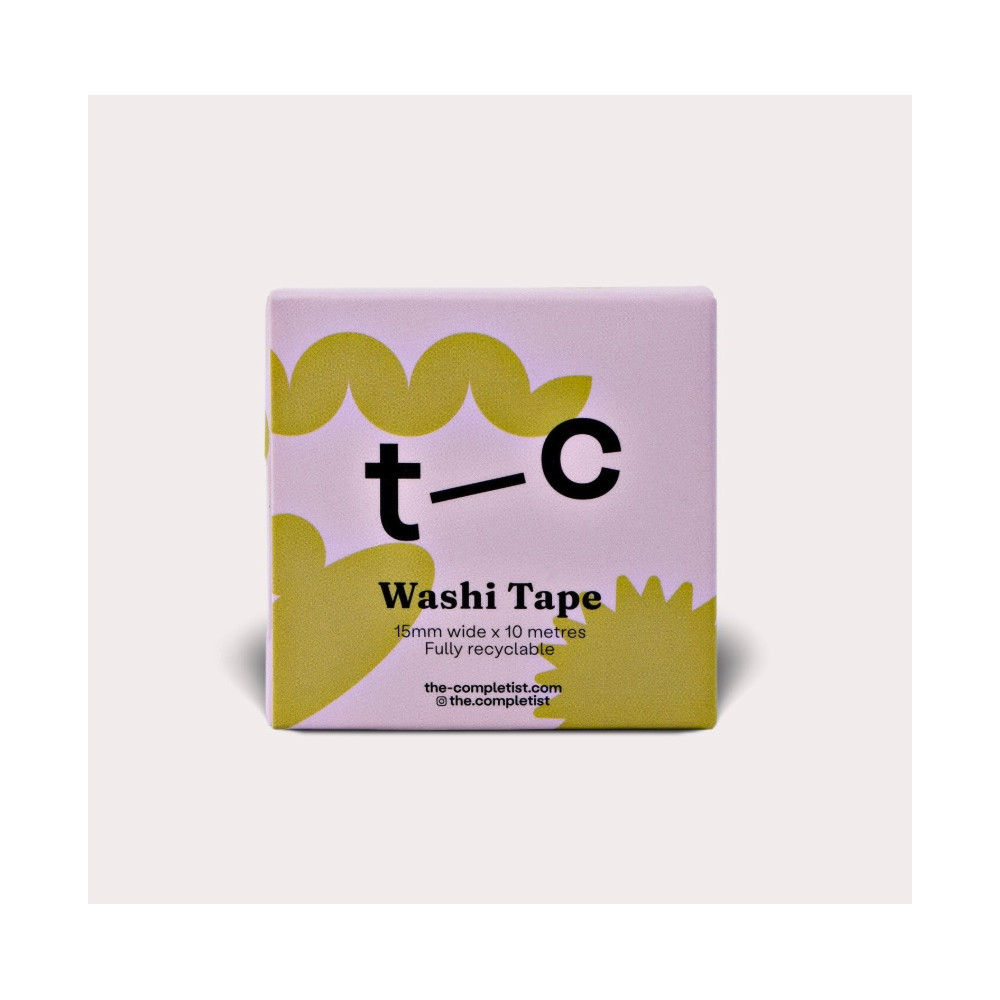 Washi paper tape Palau - The Completist. - 15 mm x 10 m