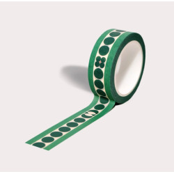 Washi paper tape Damson - The Completist. - 15 mm x 10 m